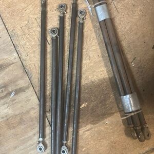 Set of Metal Rods with Eyelets